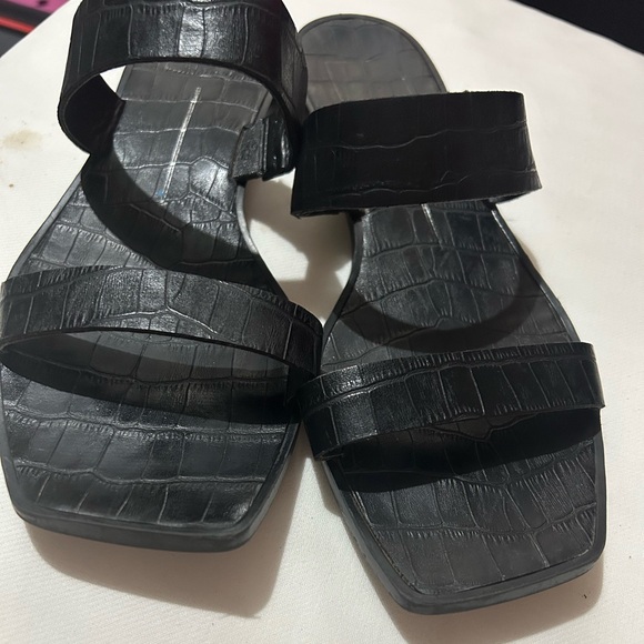 Dolce vita Issac croc embossed open toe slide sandal - Picture 8 of 10